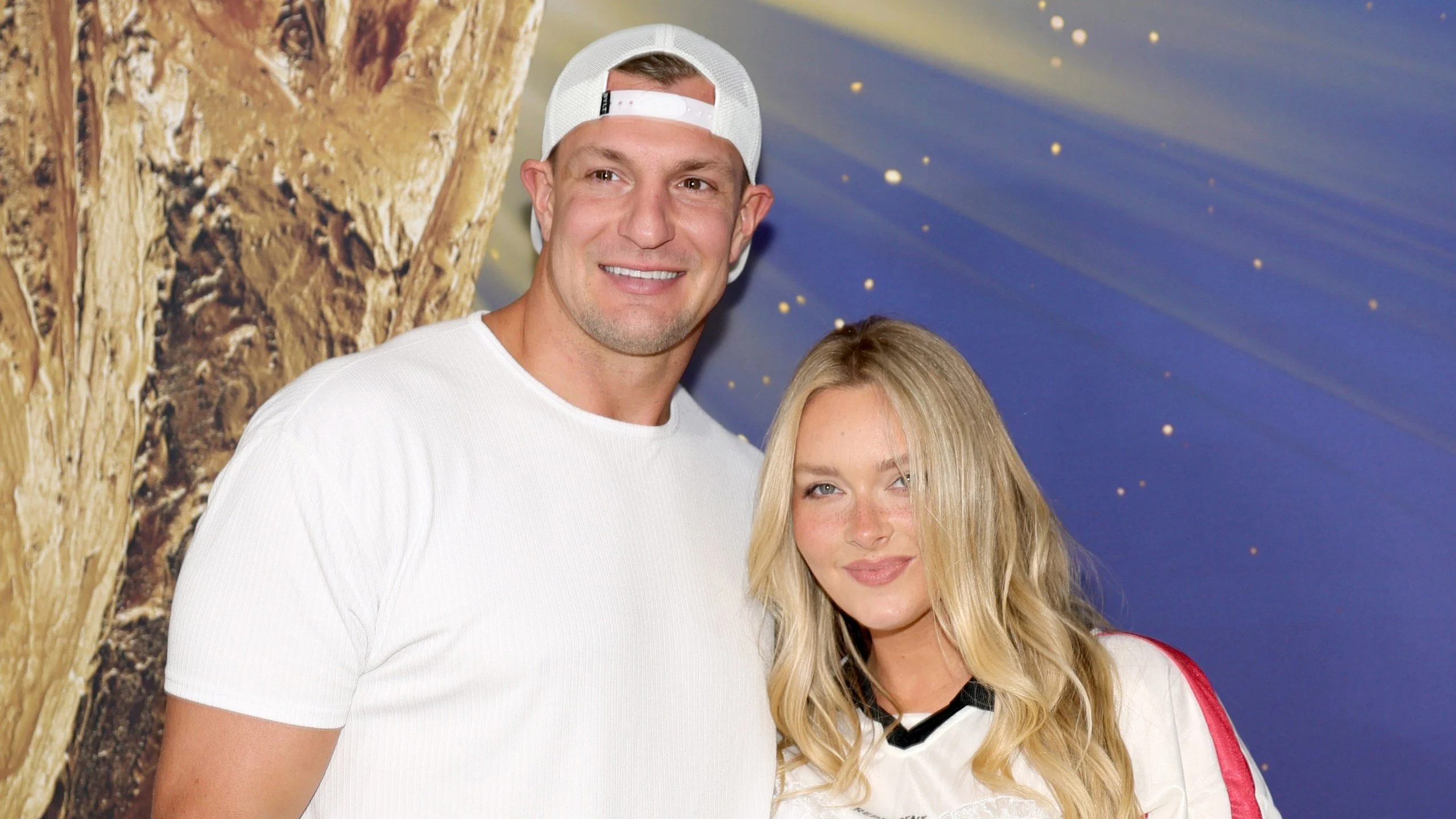 Rob Gronkowski and Camille Kostek Elevate Outdoor Living with Backyard Transformation in Massachusetts