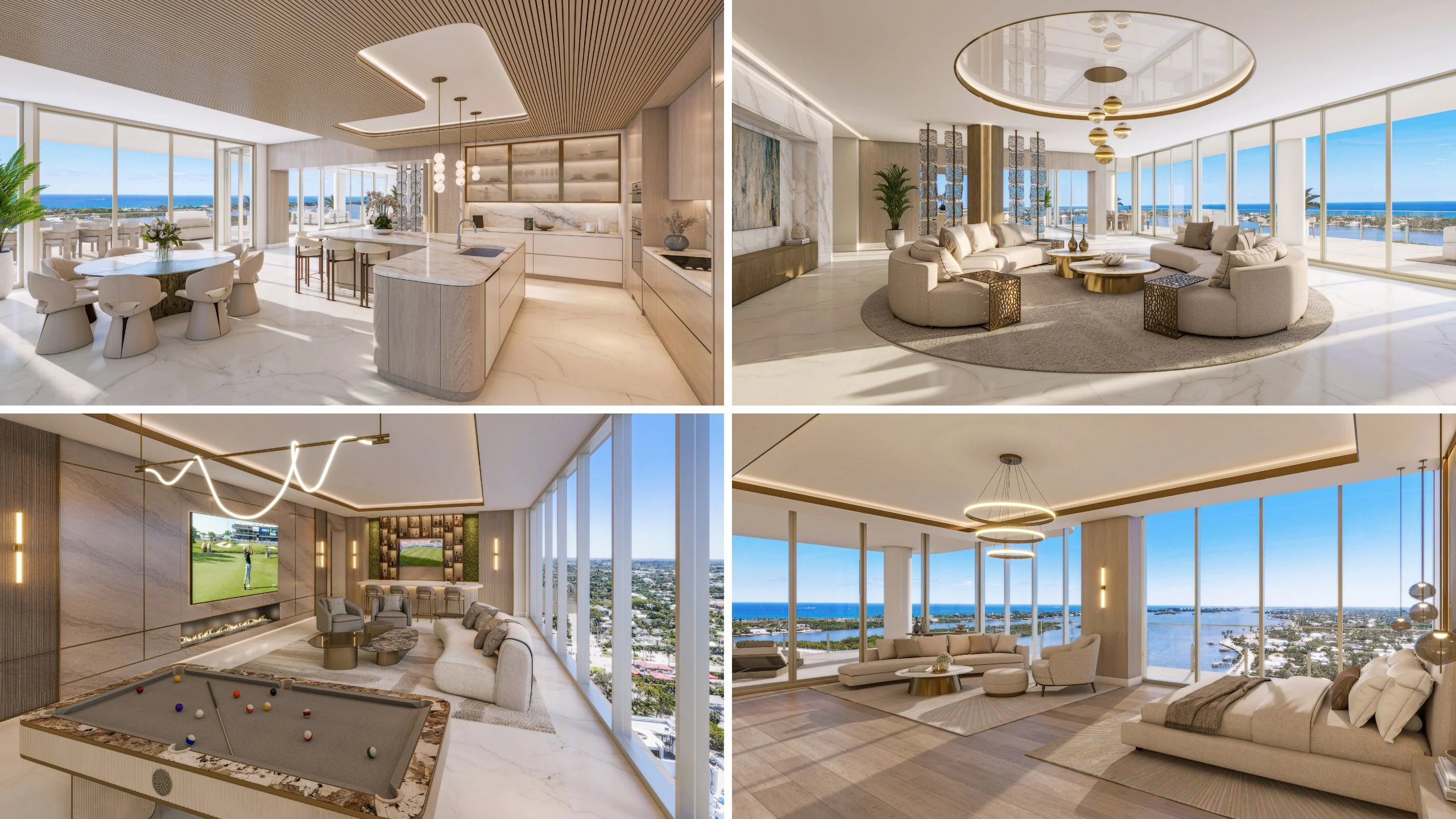 Luxurious Penthouse in West Palm Beach Hits Market for Nearly $40 Million Before Completion