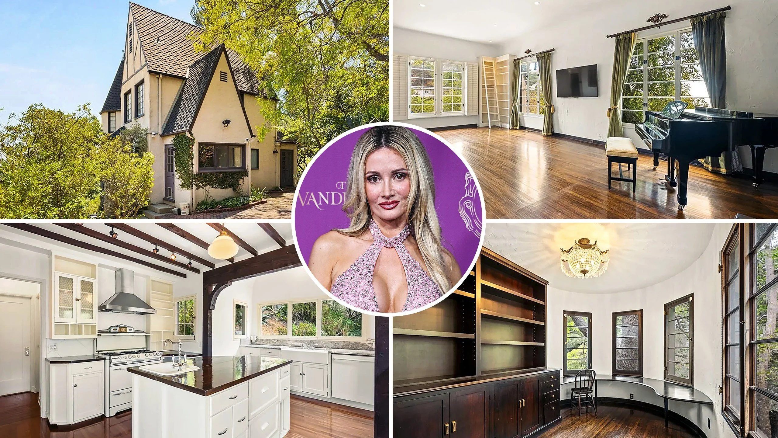 Holly Madison Lists Enchanting Tudor Cottage in Hollywoodland for Rent at $9.5K Per Month