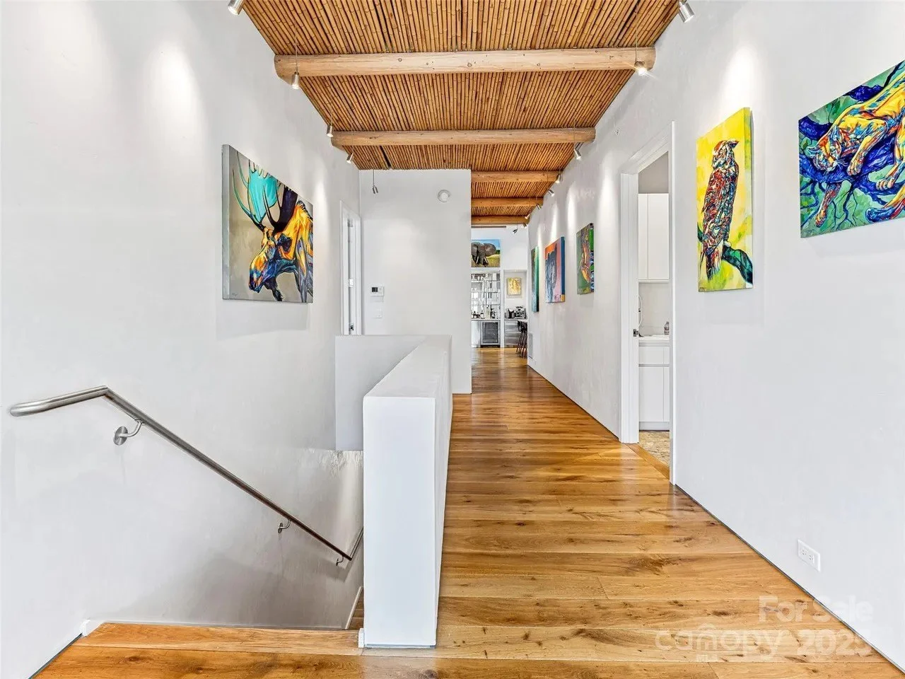 Interior details in a HGTV Downtown Asheville luxury condo