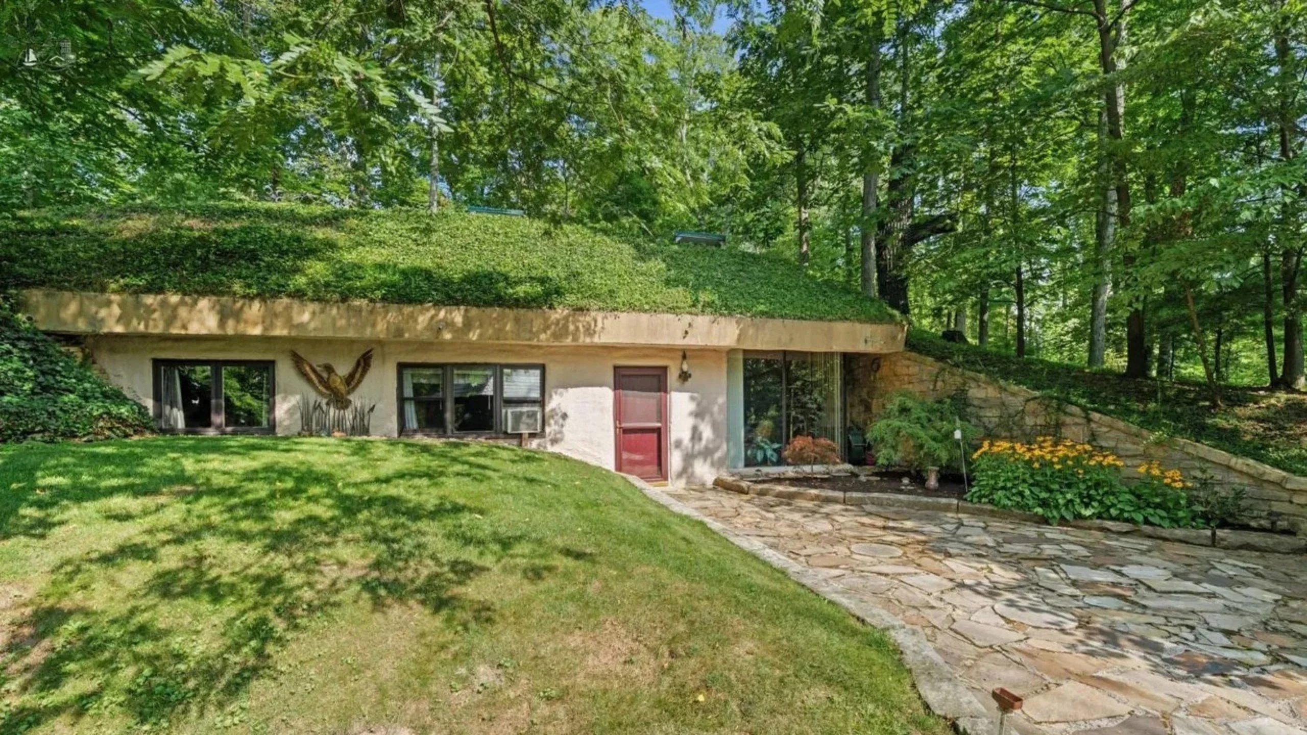 Unique Earth-Sheltered Home in Huron, Ohio Offers a Distinctive Living Experience