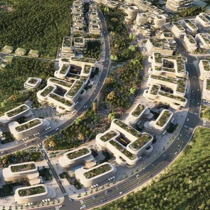 Baku Expo City: ZHA’s Vision for Sustainable Urban Living Amidst Nature