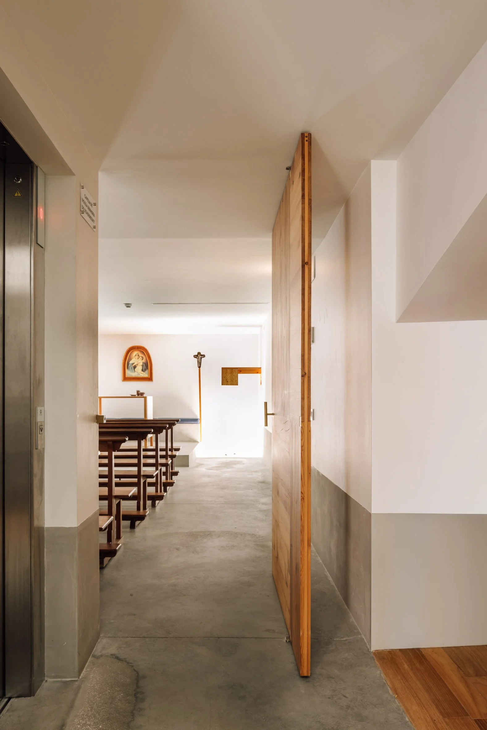 Interior view of extension to the Colégio de Santa Maria