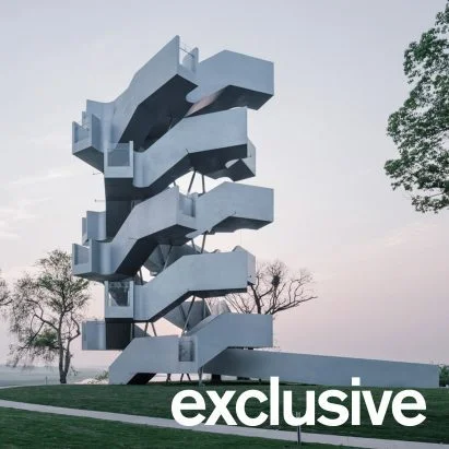 Stunning Birdwatching Tower Enhances Chenhu Wetland Experience
